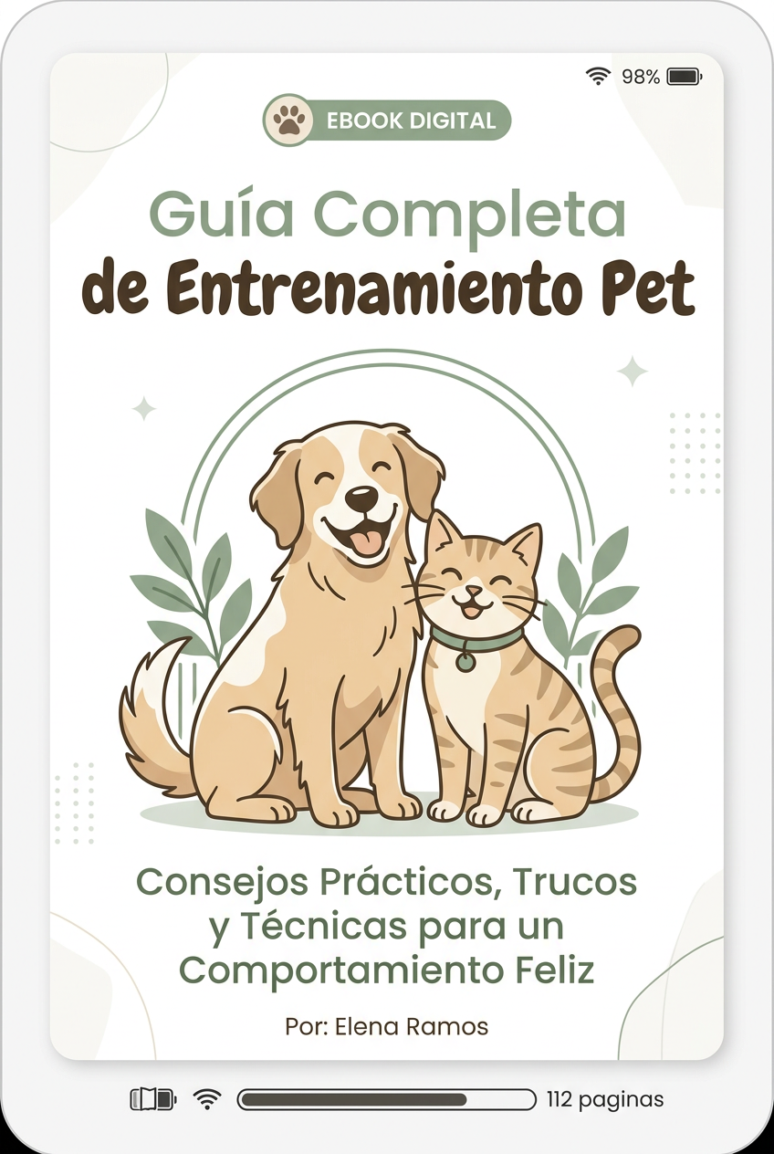 Portada eBook Guía Completa de Entrenamiento Pet